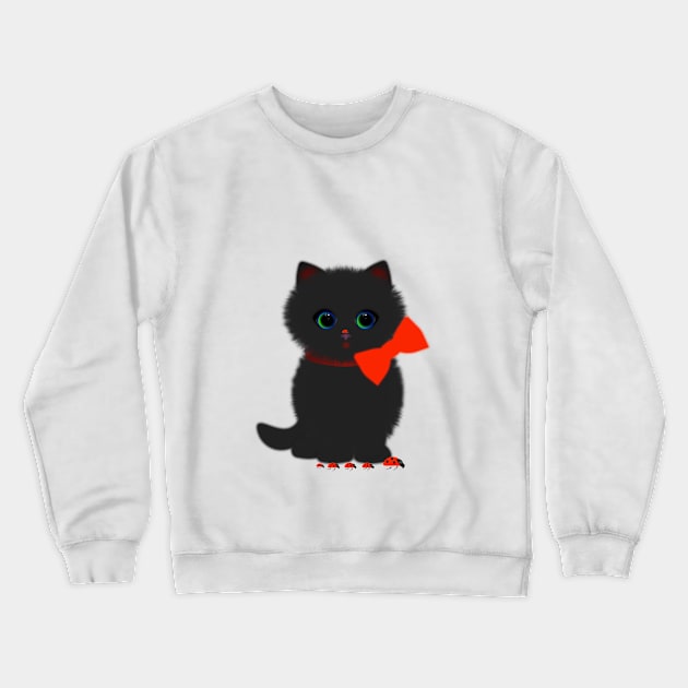 Cat kit # 1. Crewneck Sweatshirt by Beta Volantis